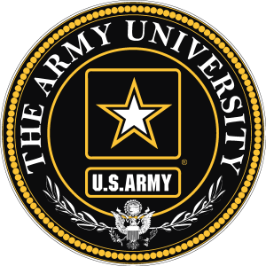 US Army University Logo Vector