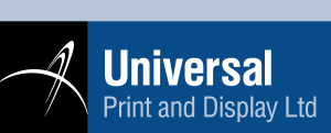 Universal Print & Display Logo Vector