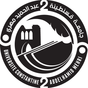 Université Abdelhamid Mehri Constantine 2 (Noire) Logo Vector