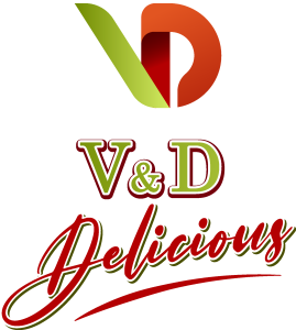 V & D Delicious Logo Vector