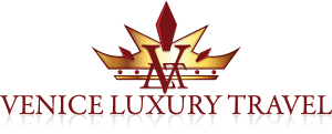 Venice Luxury Travel Logo Vector