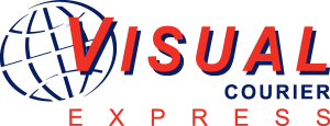 Visual Courier Express Logo Vector