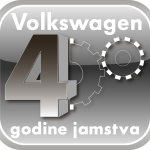 Volkswagen 4 year warranty Logo Vector