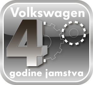 Volkswagen 4 year warranty Logo Vector