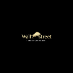 Wall Street Luxury Car Rental Logo Vector