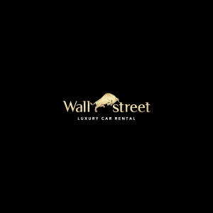 Wall Street Luxury Car Rental Logo Vector