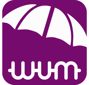 White Umbrella Movies Logo Vector