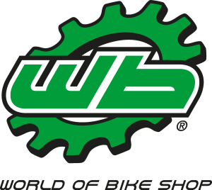 World of Bike Shop Logo Vector