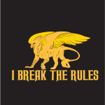 i break the rules Logo Vector