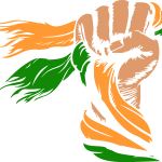 indian flag Logo Vector