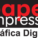 papel impresso Logo Vector