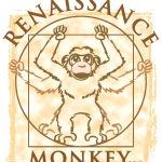 renaissance monkey Logo Vector