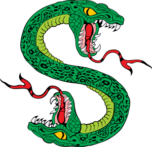 south side serpent snake Logo Vector