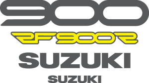 suzuki rf900r Logo Vector