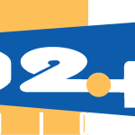 102 FM Radio Logo Vector