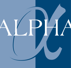 Alpha orignal Logo Vector