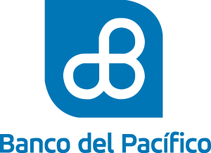 Banco del Pacifico nuevo fondo blanco Logo Vector
