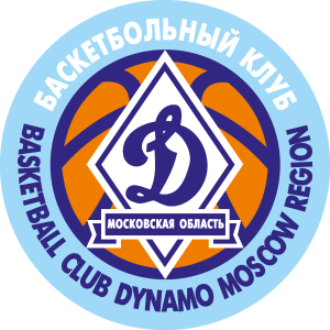 Basketball Club Dynamo Moscow Region Logo Vector