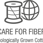 Care for Fiber Ecologically Grown Cotton Logo Vector