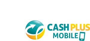 Cash plus Mobile Logo Vector