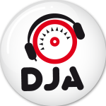 Deejay Animation Logo Vector