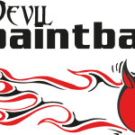 Devil Paintball Logo Vector