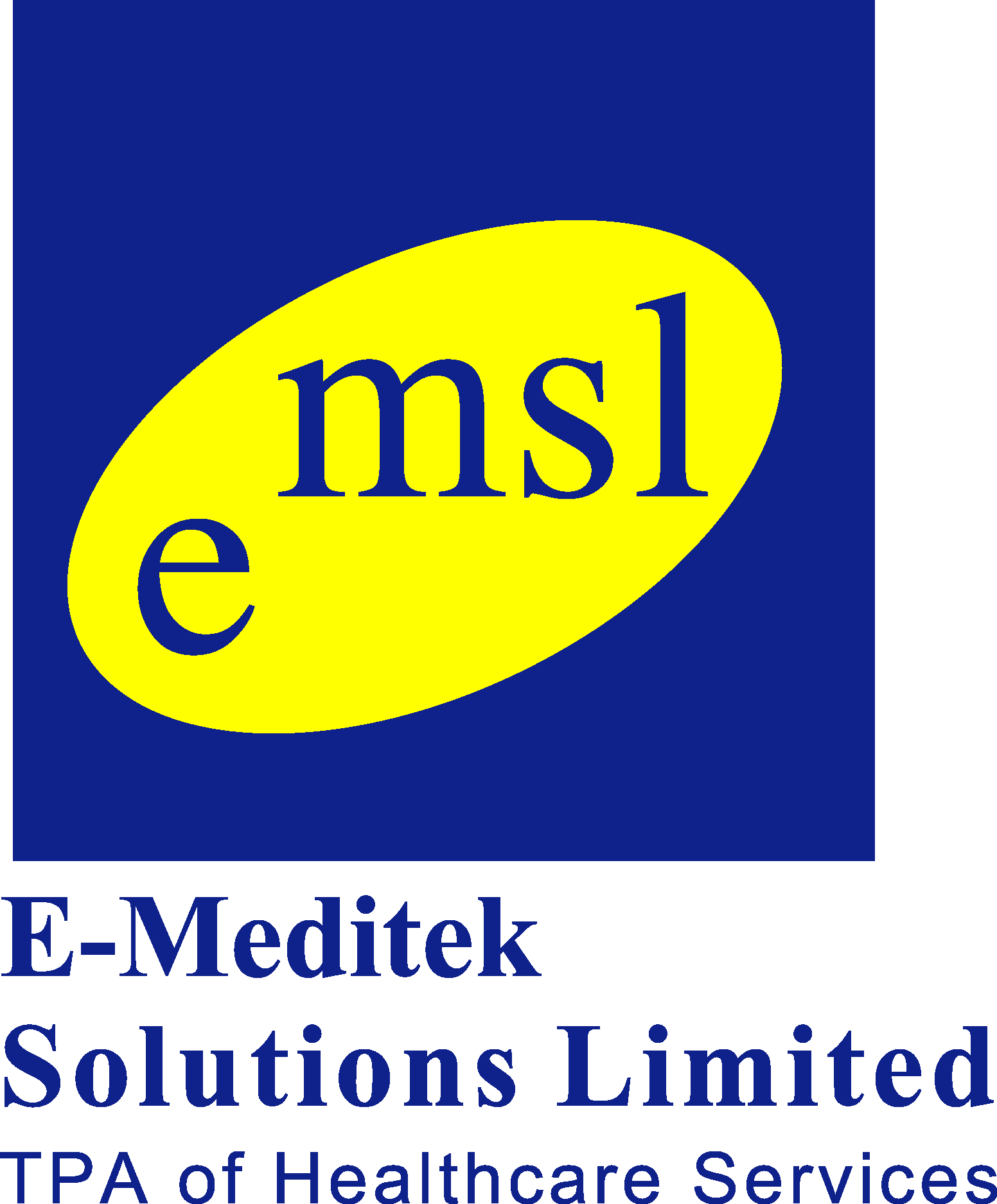 E Meditek Solutions Logo Vector