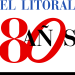 El Litoral 80 years Logo Vector