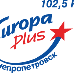 Europa Plus Dnipro 102.5 FM Logo Vector