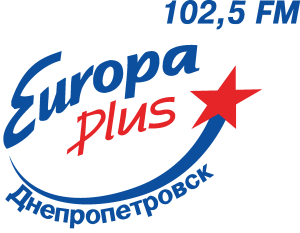 Europa Plus Dnipro 102.5 FM Logo Vector