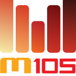 FM M 105 Granby Radio Logo Vector