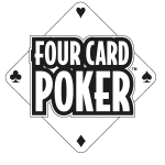 Four Card Poker Logo Vector