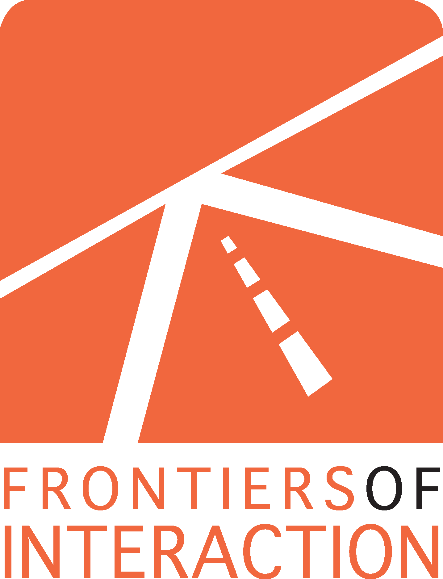 Frontiers of Interaction Logo Vector