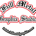 Full Metal Graphix Studio Logo Vector