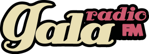 Gala Radio simple Logo Vector
