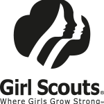 Girl Scouts black Logo Vector