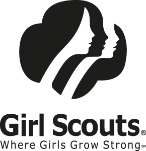 Girl Scouts black Logo Vector