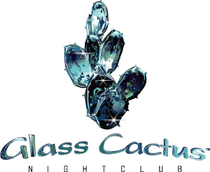 Glass Cactus Nightclub Logo Vector
