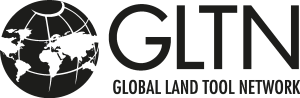 Global Land Tool Network black Logo Vector