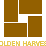 Golden Harvest simple Logo Vector