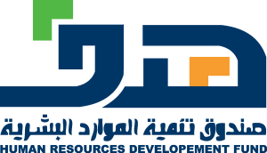 HRDF Human Resources Developement Fund هدف السعودية Logo Vector