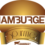 Hamburger Gourmet Logo Vector