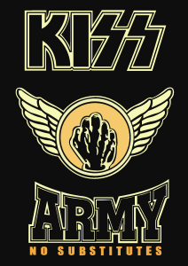KISS Army Fist Logo Vector