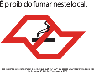 Lei anti fumo SP Logo Vector