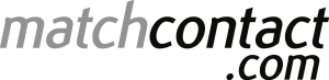 Match Contact Logo Vector