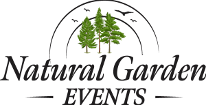 NATURAL GARDEN EVENTS. Logo Vector