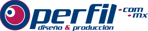 Perfil Diseno y Produccion Logo Vector