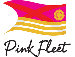 Pink Fleet Logo Vector