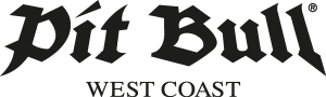Pit Bull West Coast simple Logo Vector