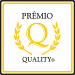 Prêmio Quality Logo Vector